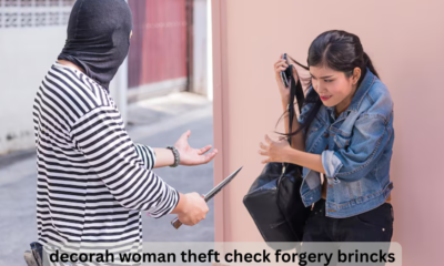 decorah woman theft check forgery brincks