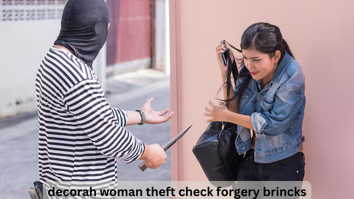 decorah woman theft check forgery brincks