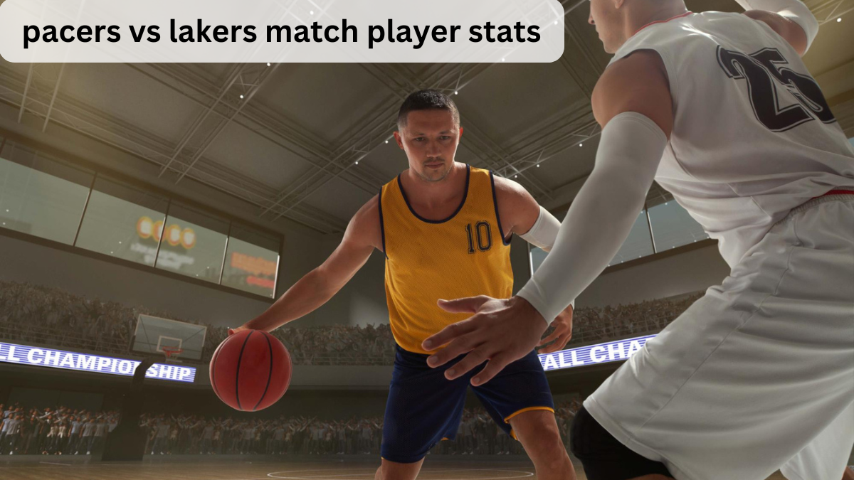 pacers vs lakers match player stats