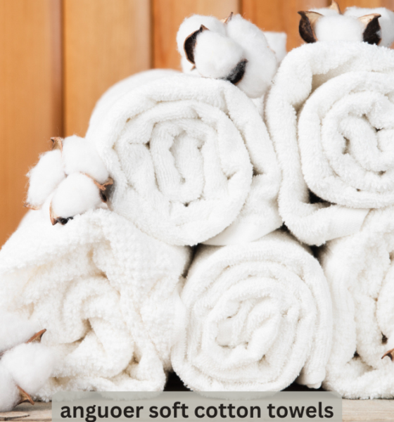 anguoer soft cotton towels