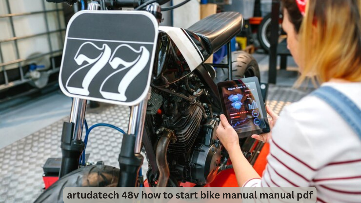 artudatech 48v how to start bike manual manual pdf