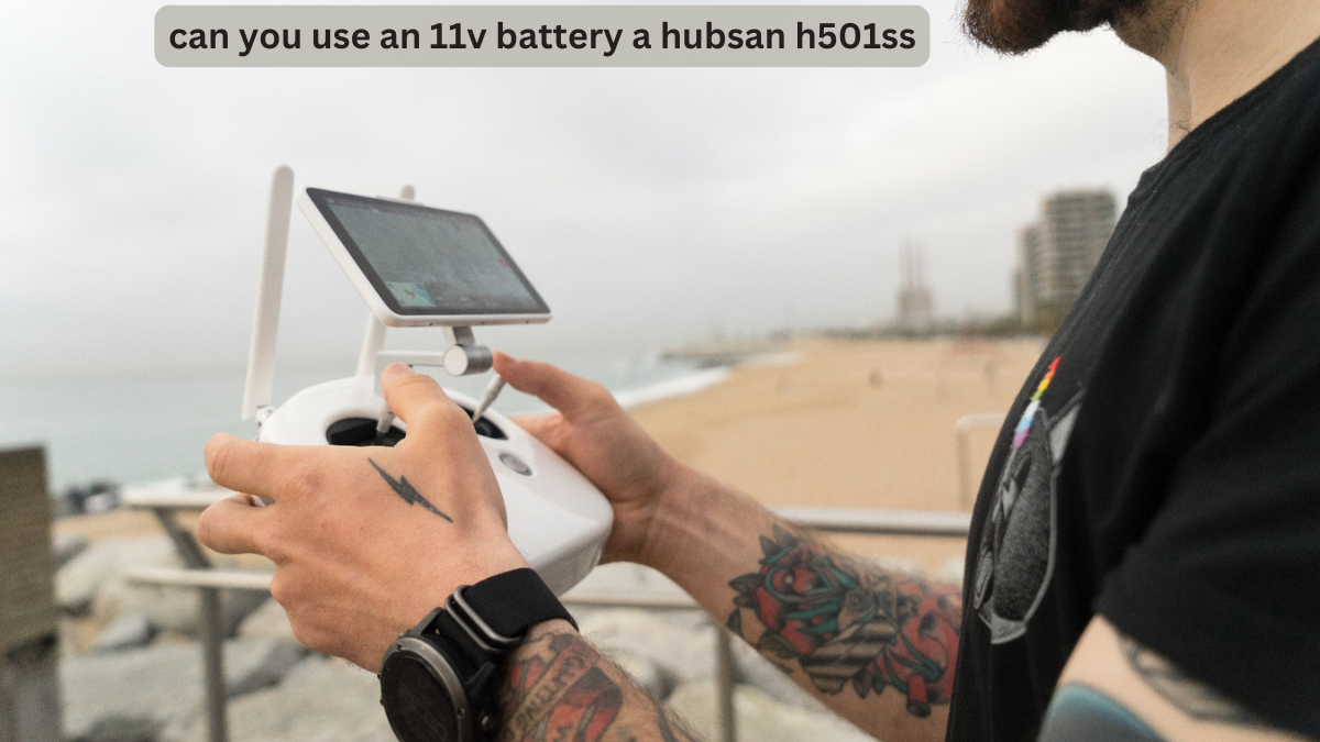 can you use an 11v battery a hubsan h501ss