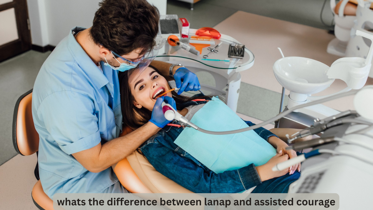 whats the difference between lanap and assisted courage